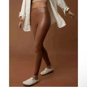 Aerie Offline Real Luxe Legging Brown Nwt